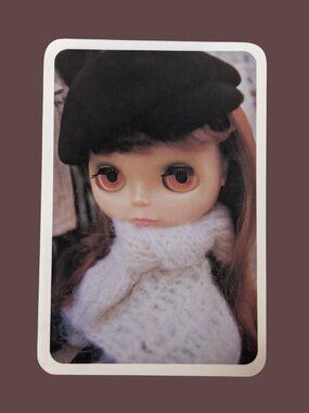 10/$25 Vintage 2004 Hello Blythe! Fashion Doll Blank Photo Postcard